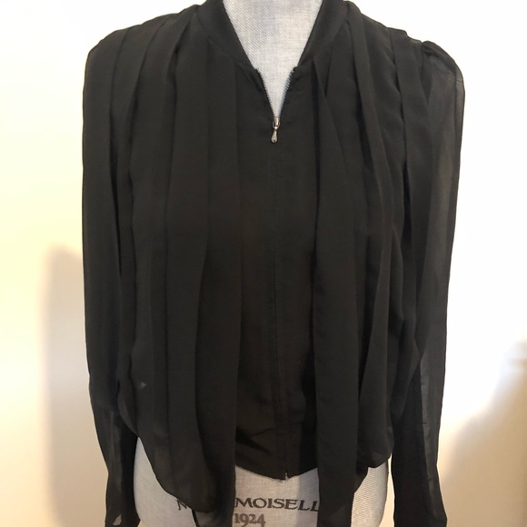 Guess Black Blouse/Jacket - Picture 2 of 7